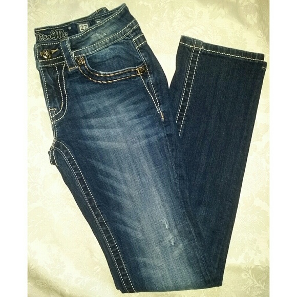 Miss Me Jean's. Blingy Straight Leg - Picture 4 of 9